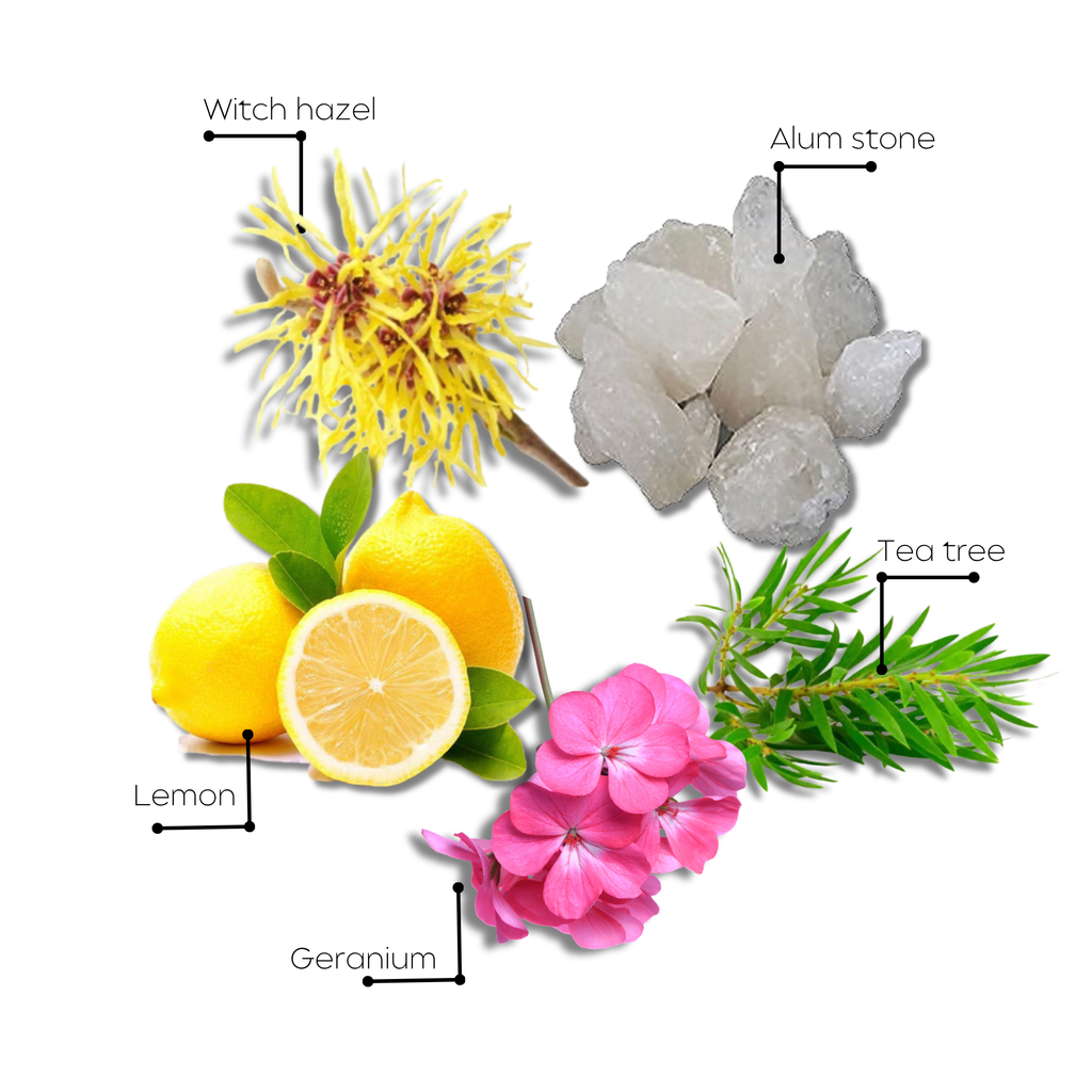 Natural spray deodorant مزيل عرق طبيعي