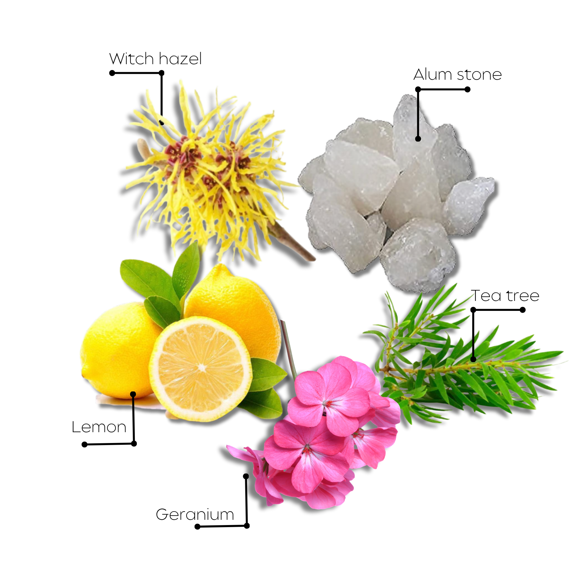 Natural spray deodorant مزيل عرق طبيعي